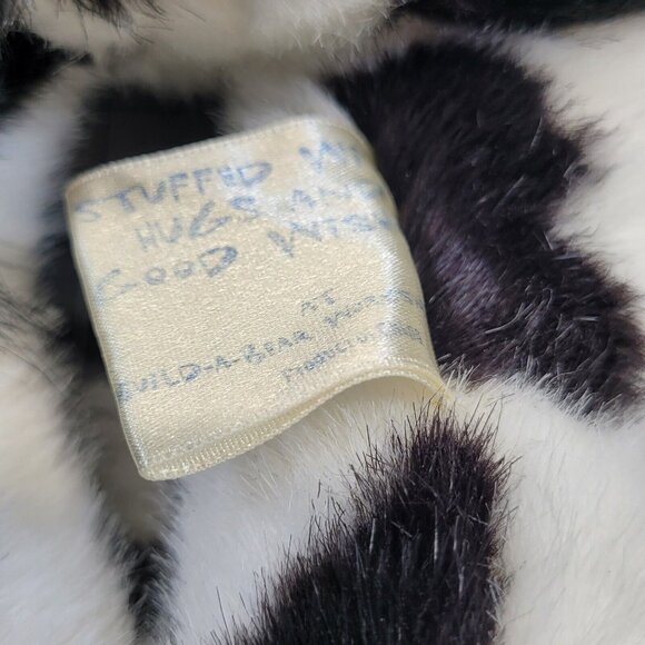 Build A Bear Plush Holstein Cow Bovine Bell on Red Ribbon Farm Animal 1997 Vtg - Picture 7 of 10